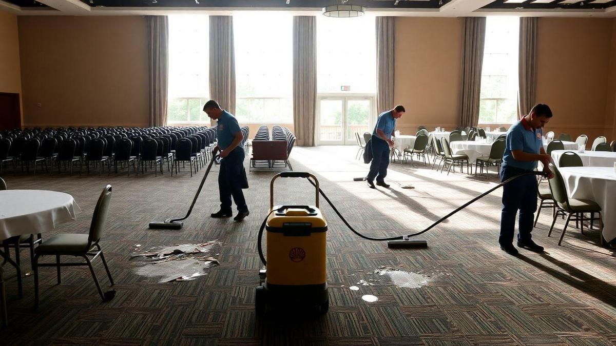 How Post-Event Cleaning in Hopkinton, MA Works