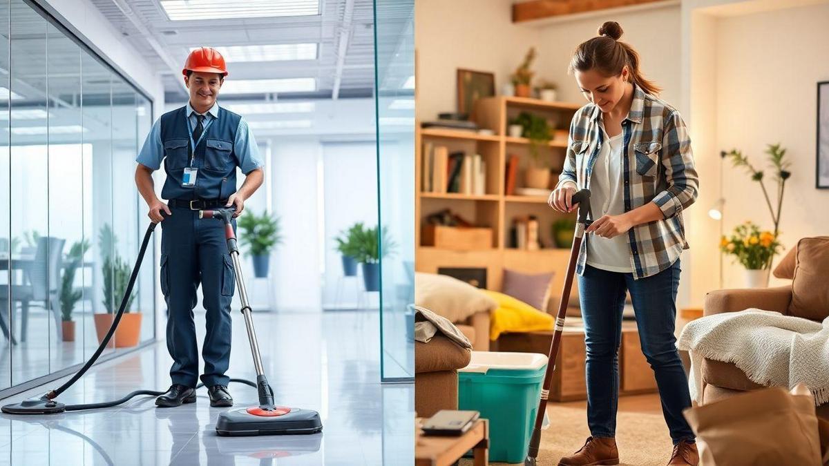 Professional Cleaning vs. DIY Cleaning